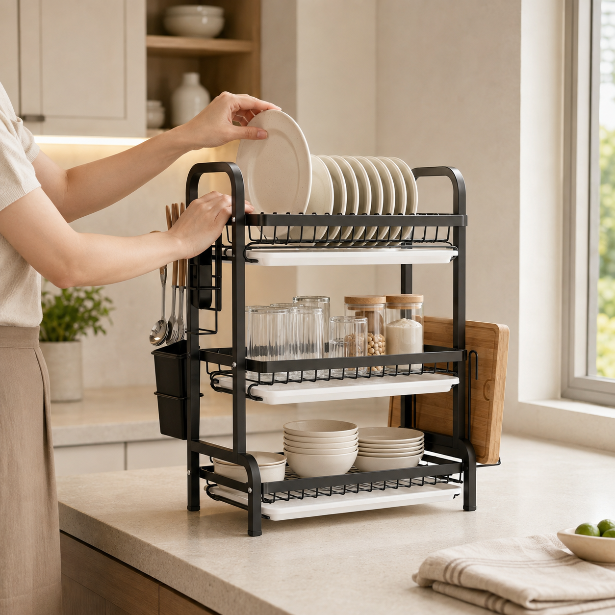 Escurridor de Loza 3 niveles Kitchen