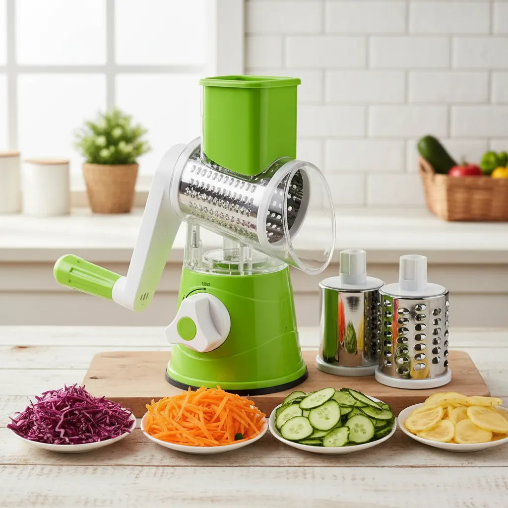 Molino Rallador de Verduras y Frutas