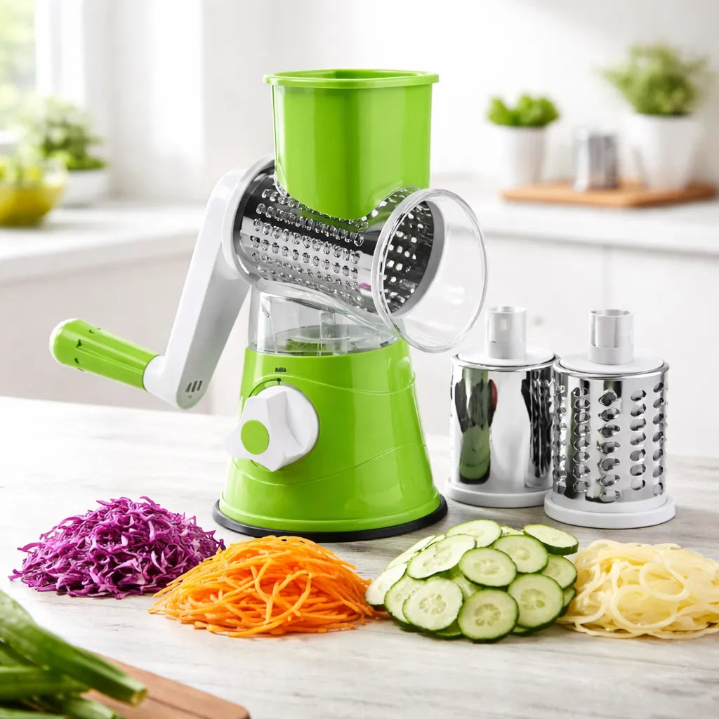 Molino Rallador de Verduras y Frutas
