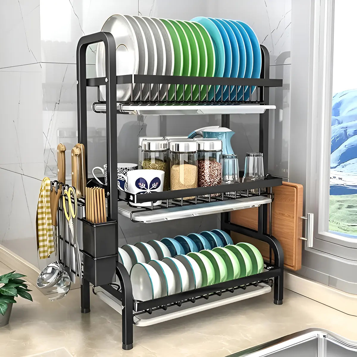 Escurridor de Loza 3 niveles Kitchen